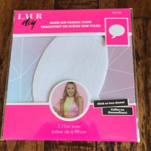 3/$10 NWT Talk Bubble Stick or Iron Down